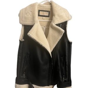 Michael Kors Leather Vest